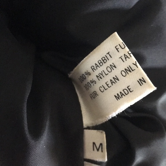 100% Rabbit Fur Coat - Picture 8 of 8